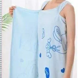 trendenza Blue Free Size Bath Robe-picture-28