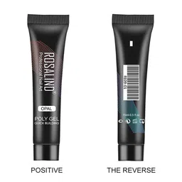 ROSALIND UV & LED Soak-Off Colorful Poly Nail Extension Gel 15 ml - Green image 3