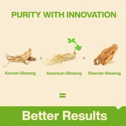 MyFitFuel Ginseng+ Triple Strength (korean, American & Siberian Ginseng) 400mg image 4