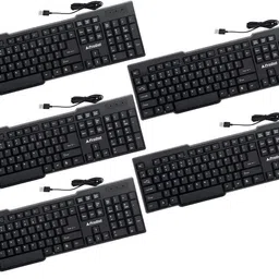PRODOT USB KEYBOARD (PACK OF 5) Wired USB Standard Multi-device Keyboard Compatible with Desktop, Laptop, Mac-picture-14