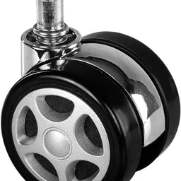 adnate Chair Wheel Castor Pin Type / Furniture wheel Revolving Chair Wheel Silver-02 Appliance Furniture Caster-picture-25