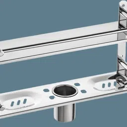 chakra 2 LAYER SHELF ‎40D x 40W x 25H Centimeters Shelf Bracket image 2