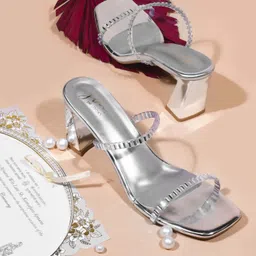 jm looks Women Heels Sandal image 2