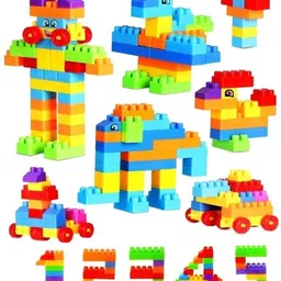 devdarsh 75+ Pieces for fun and learning building blocks for Kids image 4