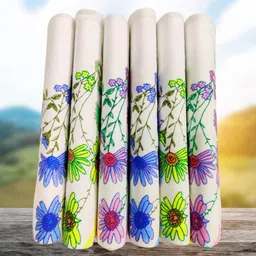 JUNO LUXE JL-1280-LP-C PREMIUM HANKIES FOR LADIES ["Pink, Blue, Green"] Handkerchief-image-27