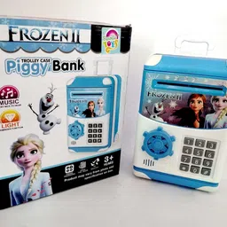 barodatoysnx Piggy Bank Safe Box Money Coin ATM Toy with Lock Password Coin Bank Coin Bank-picture-21