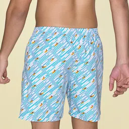 XYXX Men Printed Pack Of 2 Combed Cotton Surf Boxer XYBOX2PCKN379 image 4