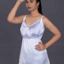 La Aimee Satin Tank Top image 5