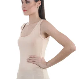 IndiWeaves Pack Of 3 Scoop Neck Soft Pure Cotton Tank Tops image 4