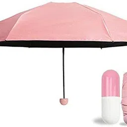 bunlek Ultra Lights and Mini Cute and Small Capsule Design Umbrella with Capsule Case Umbrella image 3