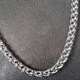 MEENAZ Men Silver-Plated Chain image 4