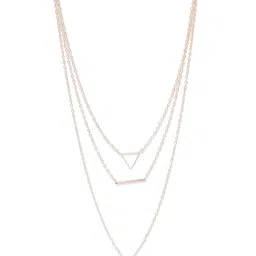 OOMPH Set Of 2 Gold-Plated Minimal Layered Necklace image 4
