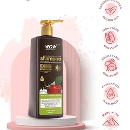 WOW SKIN SCIENCE Set Of 3 Apple Cider Vinegar Shampoo To Restore Shine - 1L Each image 3