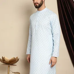 Anouk Ethnic Motifs Printed Mandarin Collar Kurta image 2