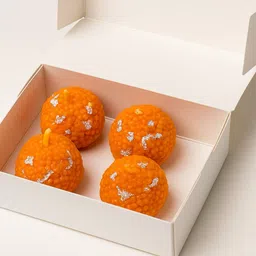 handmadecandles GlowInLove Ladoo Candle – Classic Candle image 1