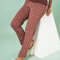 Dreamz by Pantaloons Printed Straight-Leg Lounge Pants image 3