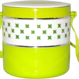 sgsramganj Plastic Lunchbox for Office, School & Travel Compact Airtight Food Container 2 Containers Lunch Box-picture-11