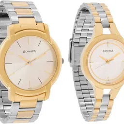 sonata Wedding Collection Analog Watch - For Men & Women NK2511YM05, NT79548151BM01|79548151BM01|NT79548151BM01 image 3