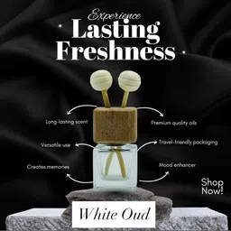 elanwood White Oud 2 stick Square Air Purifier image 2