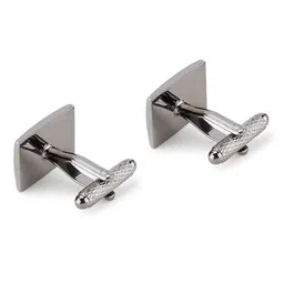Alvaro Castagnino Men Embellished Square Cufflinks image 5