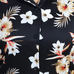 capasino Women Shirt & Pyjama set Multicolor Printed image 4