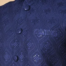 maahi fab Embroidered Men Waistcoat image 4