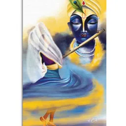 ecraftindia Meera Krishna Canvas Printed Art Prints image 2