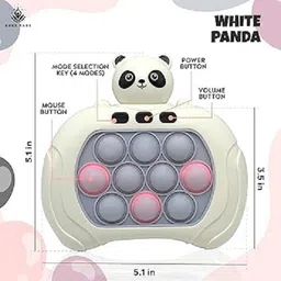my baby love a perfect care Fast Push Bubble Game, Pop Fidget Light Up Handheld Game Toys image 3