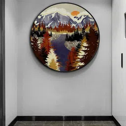 Autumn Evenings Canvas Art Prints In Black By The Artment image 1