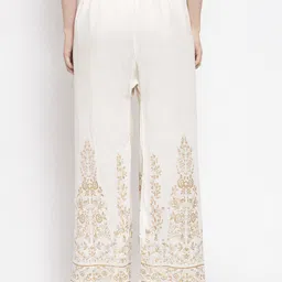 Clora Creation Women Pack Of 2 Floral Printed Ethnic Palazzos image 4