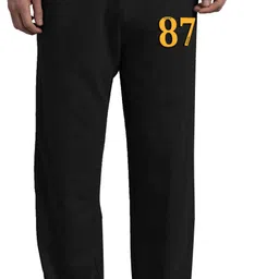 west gate clothing Pack of 2 Men Printed Black, Grey Track Pants image 5