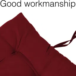 soft snooze Microfibre Chair Pad Pack of 1 Solid Soft Luxury image 5