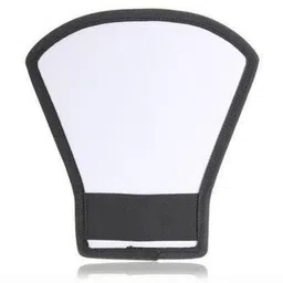 Hiffin Mini Silver White Flash Diffuser Reflector for Camera flash Diffuser image 4