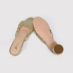 yellowsoles Embellished Strappy Block Heels image 4