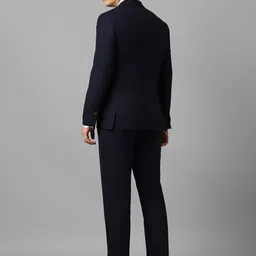 Luxure by Louis Philippe Slim-Fit Single Breasted Pure Wool 2Piece Formal Suits image 2