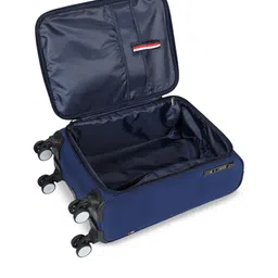 Tommy Hilfiger Blue Large Trolley Bag-151 L image 4