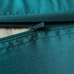 ZEBA Teal & Red 4 Pieces Square Cushion Covers image 4