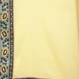 vbuyz KALINI Women Green Ethnic Motifs Sequinned Pure Cotton Kurta with Sharara & With Dupatta image 4