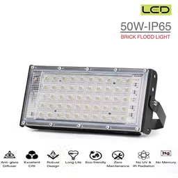 SPARK WORLD White 4 Pieces Textured Square Shaped Outdoor Lamps image 3