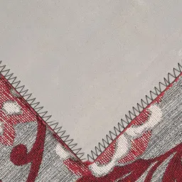 Saral Home Maroon & Beige Floral Tufted Anti-Skid Floor Runner image 3