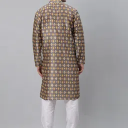 NEUDIS Men Ethnic Motifs Indie Prints Kurta image 2