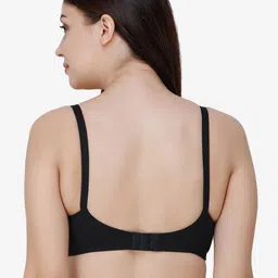 College Girl Pack of 3 Non-Padded Non-Wired Full Coverage Pure Cotton Bra image 2