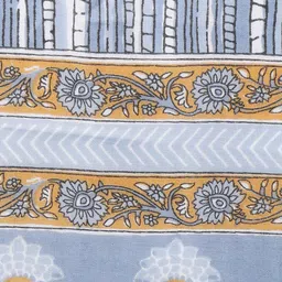 KALINI Ethnic Motifs Printed Straight Kurta With Trousers & Dupatta image 3