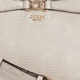 GUESS PU Structured Handheld Bag with Bow Detail image 4