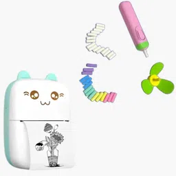 Premio Coppex Mini Bluetooth (Free Electric Eraser) Thermal Printe– Portable, Fast & Wireless Printing Solution-picture-27