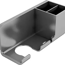 snehmurti Classic Wall Mounted Plastic Cartoon Shape Hair Dryer Organizer Blower Shelf Wall Mounted Dryer Holder-picture-20