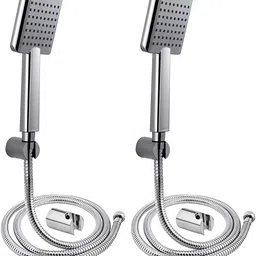 HS-017 ABS Plastic Hand Shower with SS Tube 1.5 M and Hook Handheld-image-55