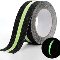 truebond Anti Slip Grip Tape The Risk Of Slipping Stair Tread Step And Other Slippery Surfaces. Pack of 1 Anti Slip Grip Tape (Size-2inch*5m) With Glow In The Dark Reduce (Manual) image 2