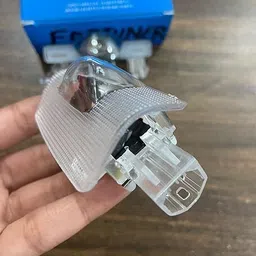 jmd global sales ghost shadow light projector/welcome lamp logo for toyota fortuner new 2 pieces Car Fancy Lights image 2