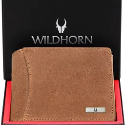 wildhorn Men Casual, Formal, Travel Tan Genuine Leather RFID Wallet-picture-17
